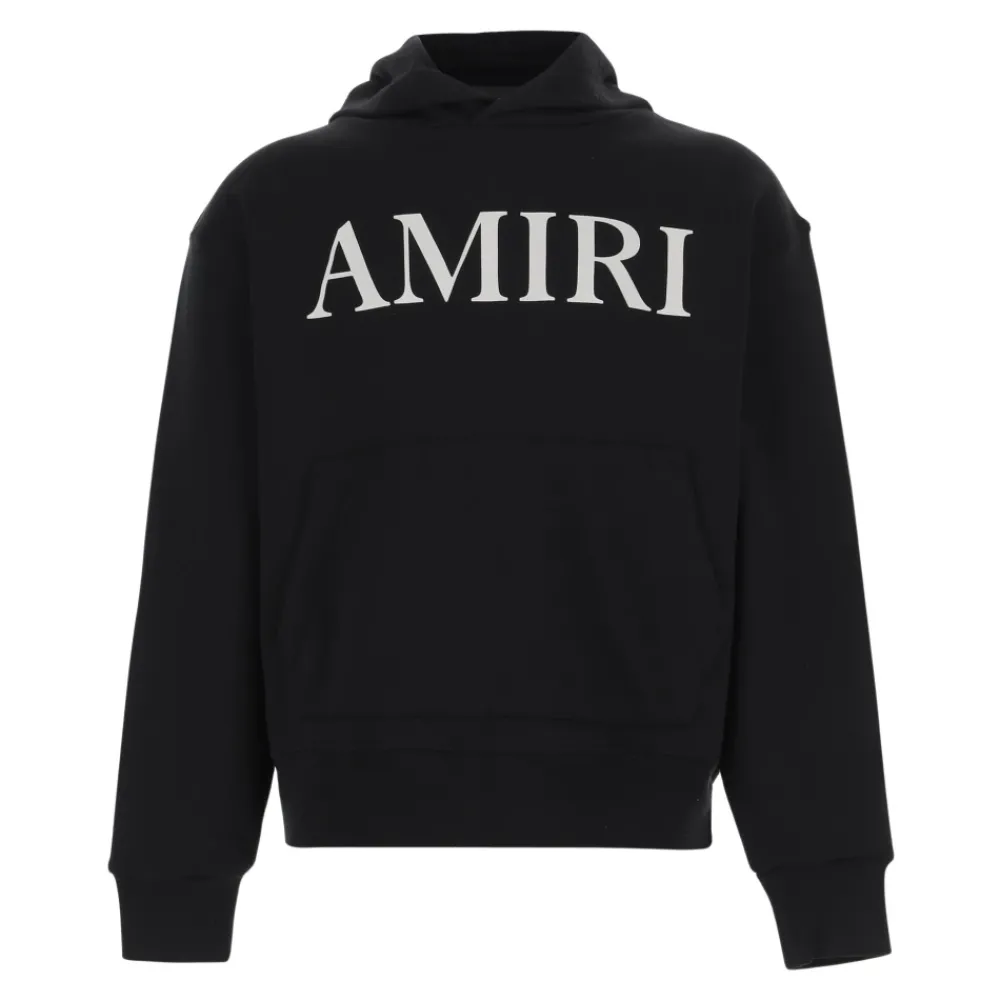 Amiri e Katoenen Logo Sweatshirt Hoodie