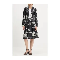 DAMES Desigual Rokken^e Katoenen Rok met Contrasterende Details