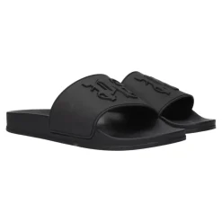 Heren Palm Angels Slippers^e Katoenen Slippers Sandalen met Logo