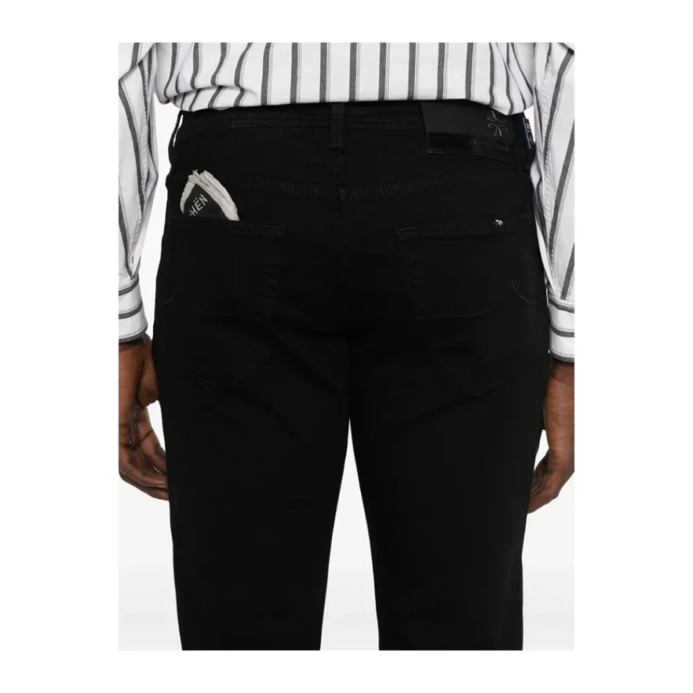Heren Jacob Cohën Jeans^e Katoenmix Five-Pocket Jeans