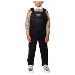 Burberry e kinder salopette jurk met zakken
