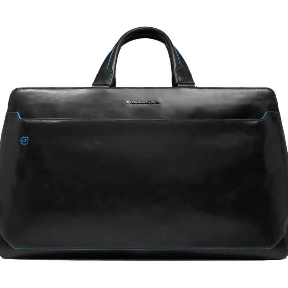 DAMES Piquadro e koffer Blauw vierkante lijn