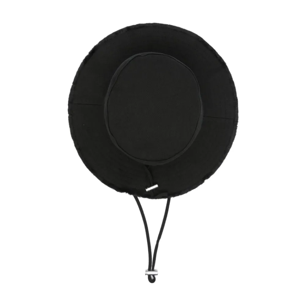 DAMES Jacquemus Hoeden^e Koord Platte Hoed