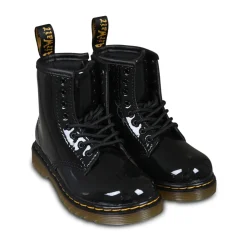 Dr. Martens Laarzen^e Lamper Bikerlaarzen met lakleer