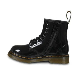 Dr. Martens Laarzen^e Lamper Bikerlaarzen met lakleer