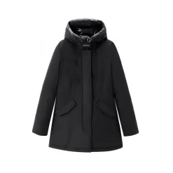 DAMES Woolrich e lange mouw puffer parka jas