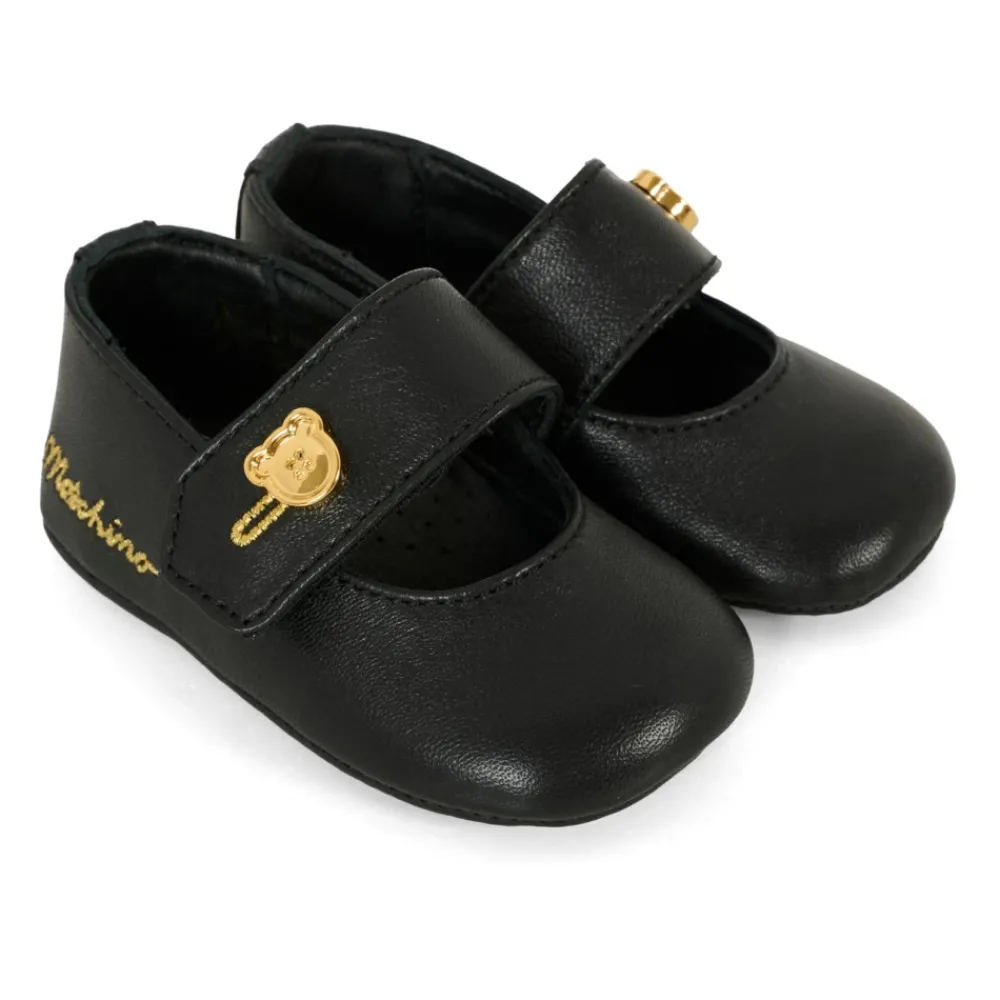 Moschino Ballerina'S^e leren ballerina's met teddybeerdetail