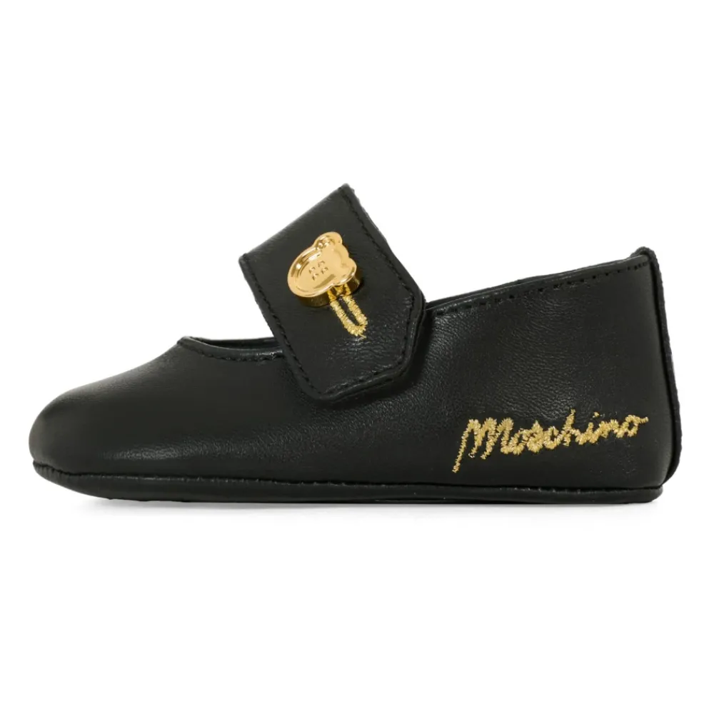 Moschino Ballerina'S^e leren ballerina's met teddybeerdetail