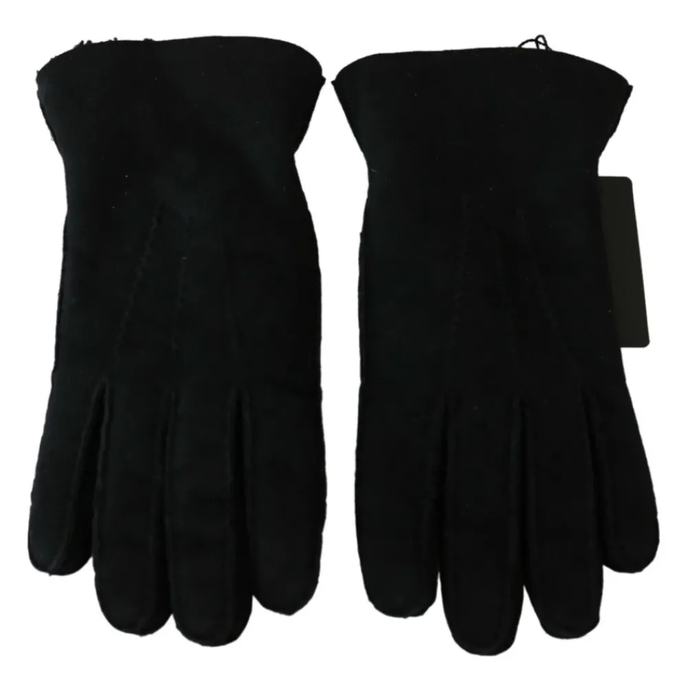 Heren Dolce & Gabbana Handschoenen^e Leren Bikerhandschoenen voor Heren