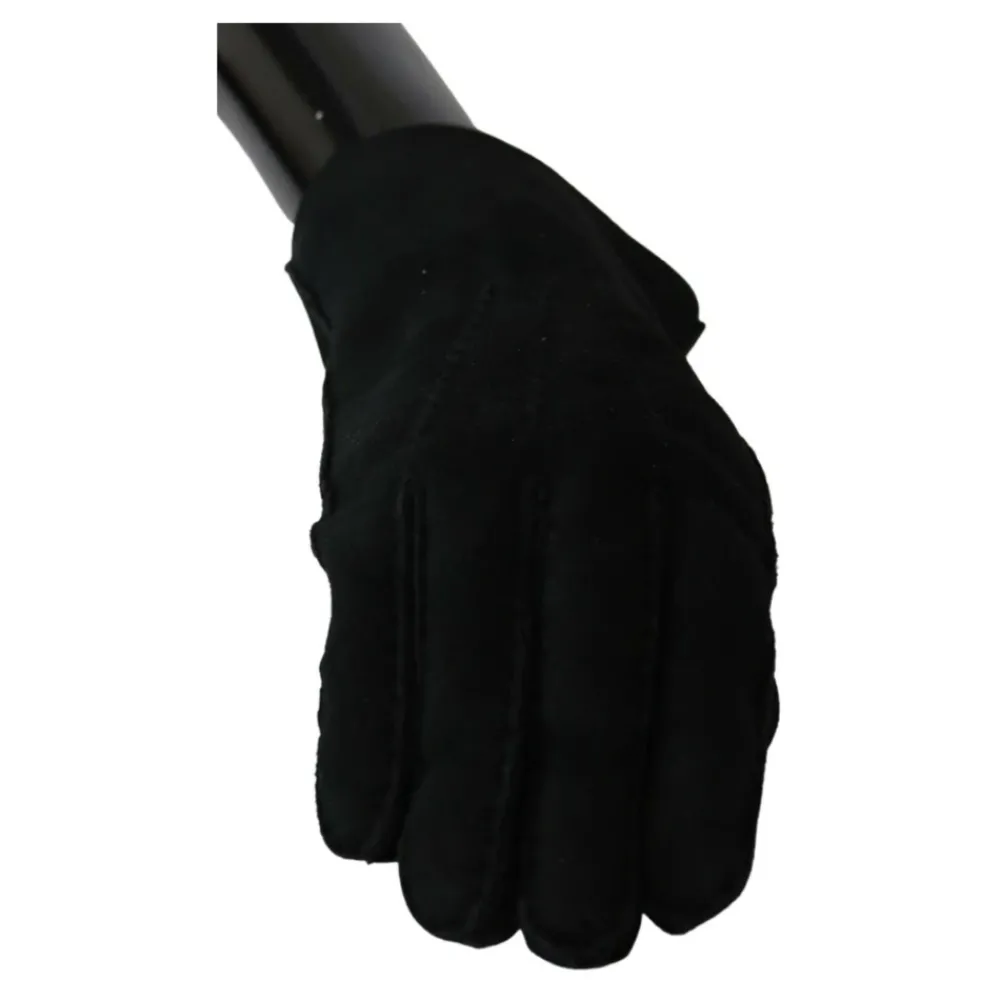 Heren Dolce & Gabbana Handschoenen^e Leren Bikerhandschoenen voor Heren