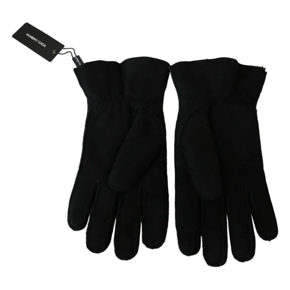 Heren Dolce & Gabbana Handschoenen^e Leren Bikerhandschoenen voor Heren