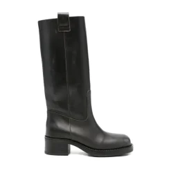 DAMES ALOHAS e Leren Blokhak Schoenen