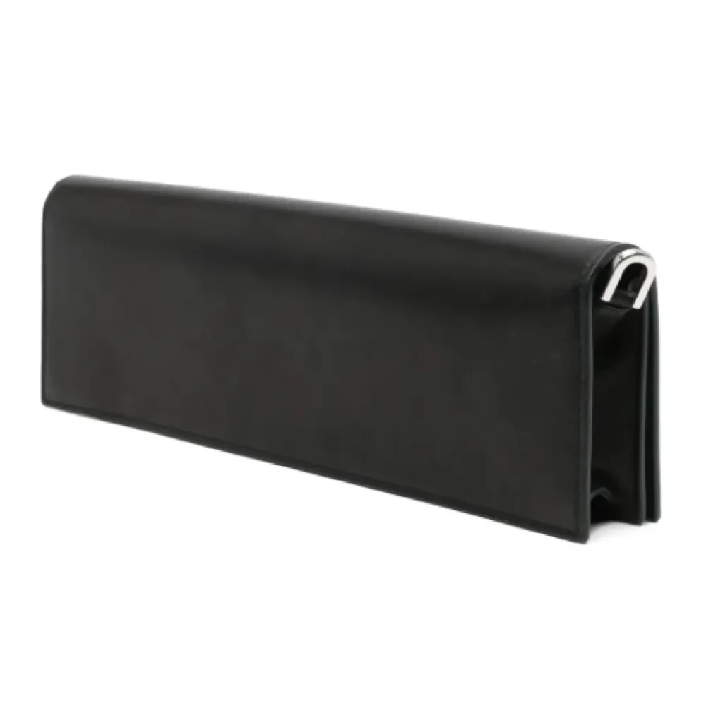 DAMES Rick Owens Clutches^e Leren Clutch Baguette van