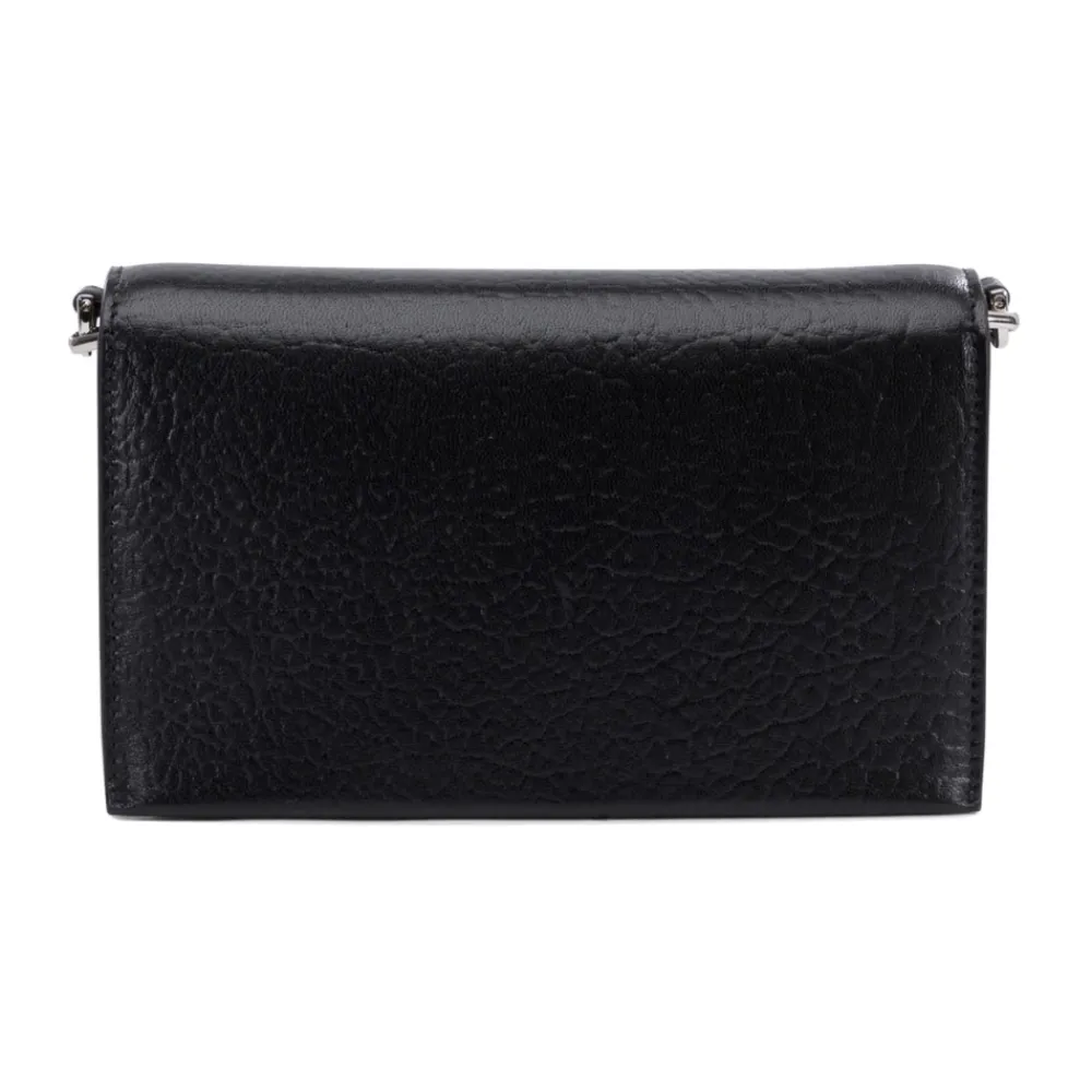 DAMES Alexander McQueen Clutches^e leren clutch tas