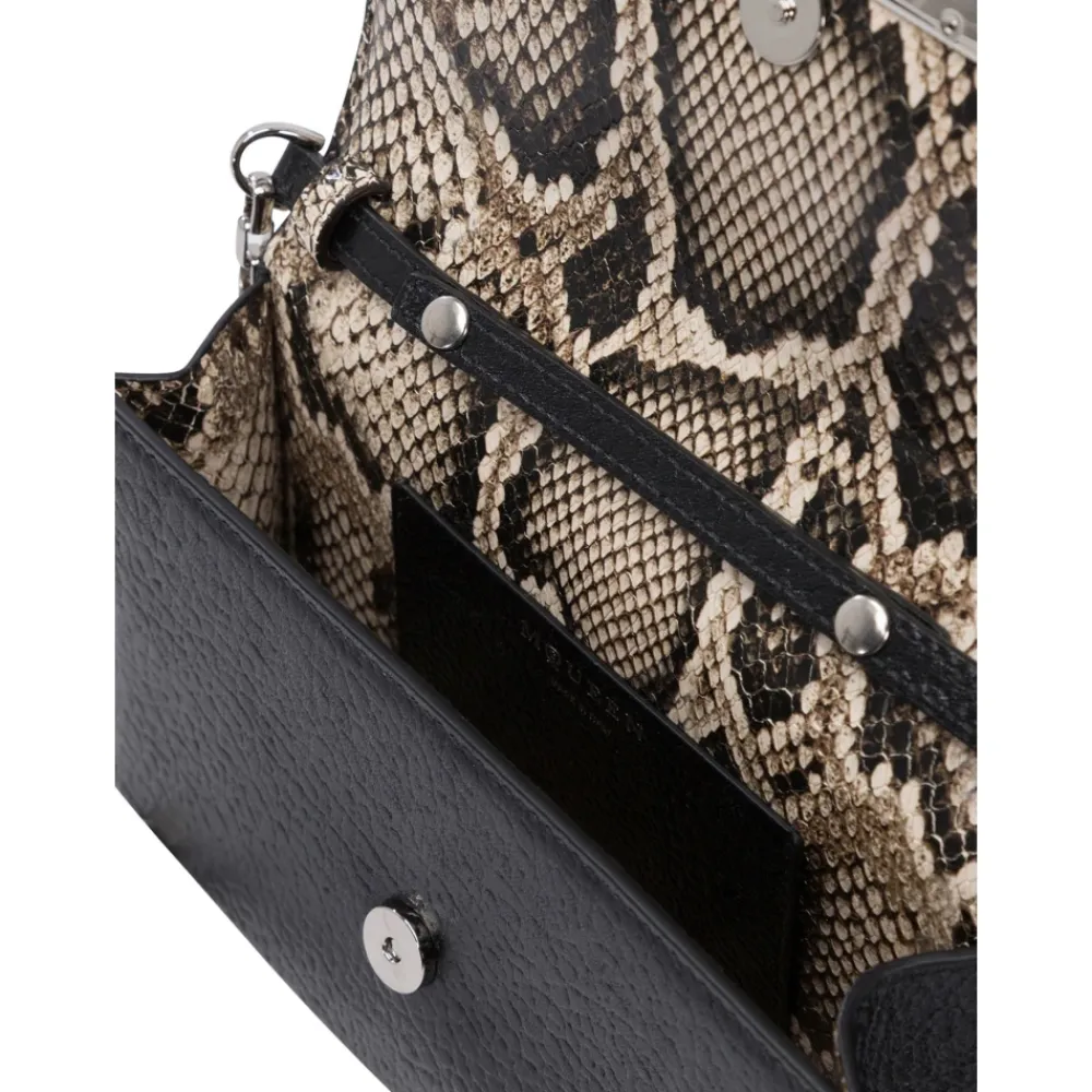 DAMES Alexander McQueen Clutches^e leren clutch tas