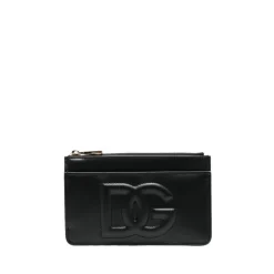 DAMES Dolce & Gabbana Clutches^e leren clutchportemonnee met logo