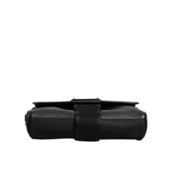 Heren Dolce & Gabbana e leren crossbody tas met logoplaat