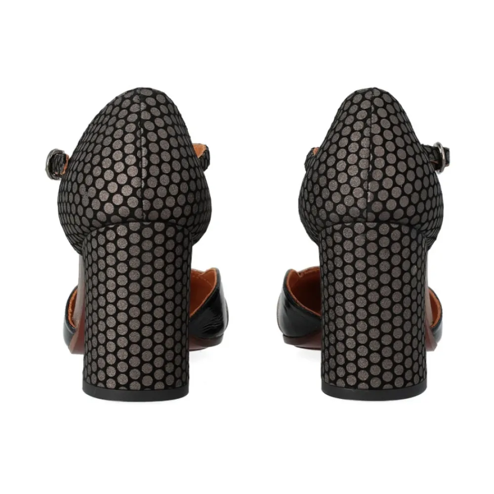 DAMES Chie Mihara e leren en suède hoge hak schoen