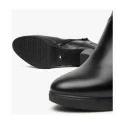 DAMES Nerogiardini Enkellaarsjes^e leren enkellaarsjes met blokhak