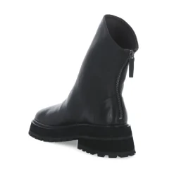 DAMES Marsell e Leren Enkellaarzen met Rits