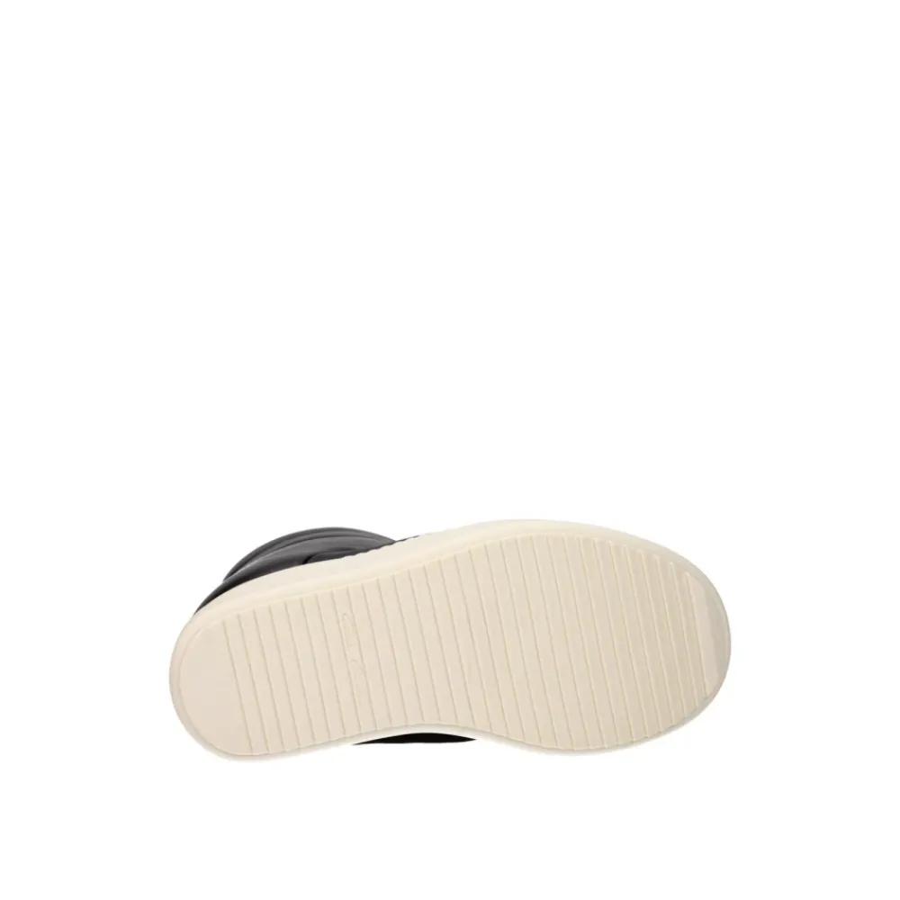 Heren Rick Owens e leren enkellaarzen met rits