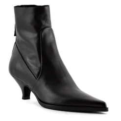 DAMES Elena Iachi e Leren Enkellaarzen Puntige Neus