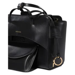 DAMES Hidesins e leren handtas voor vrouwen