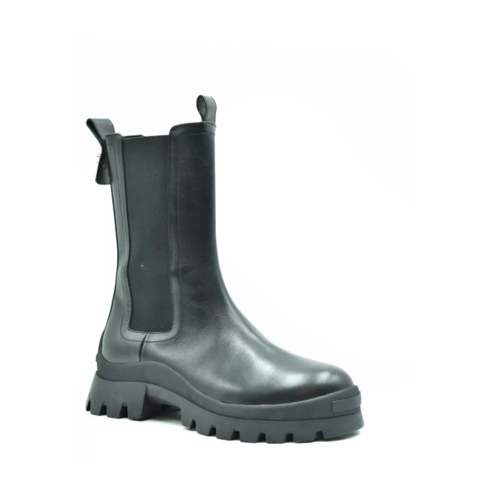 DAMES Dsquared2 e Leren Instap Dameslaarzen