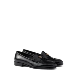 DAMES Prada Loafers^e Leren Instap Platte Schoenen