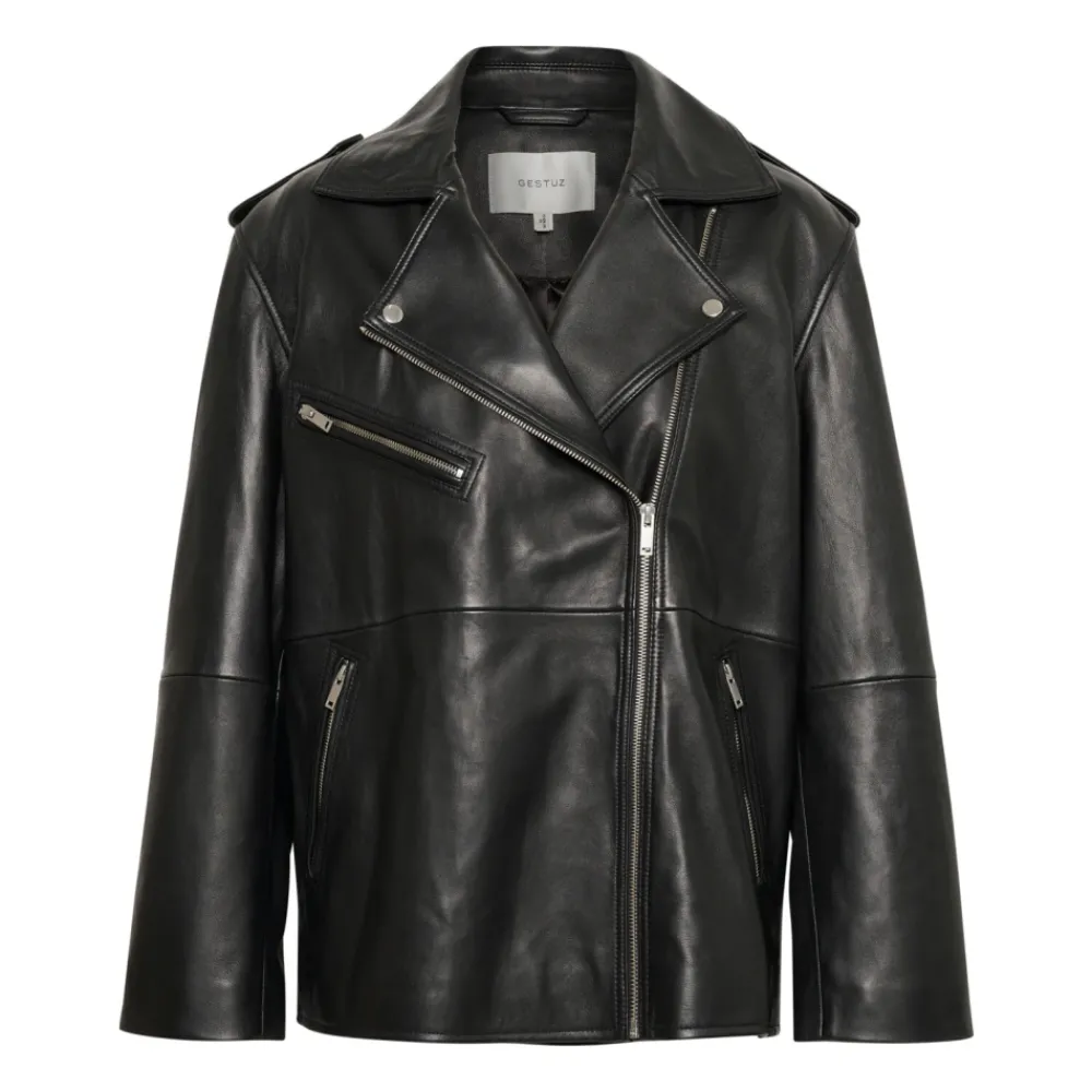 DAMES Gestuz Jassen^e leren jas