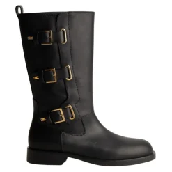 Elisabetta Franchi e leren laarzen met rits