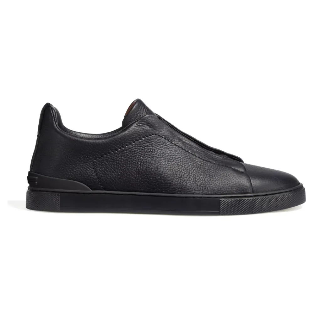 Heren Zegna Sneakers^e leren lage sneakers