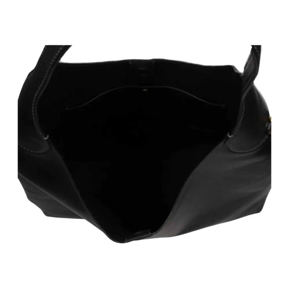 DAMES Coach e Leren Logostempel Handtas