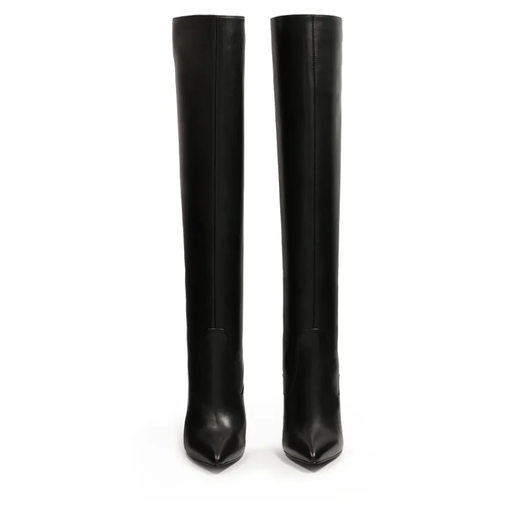 DAMES Kazar Enkellaarsjes^e leren musketiers met een instap bovenkant