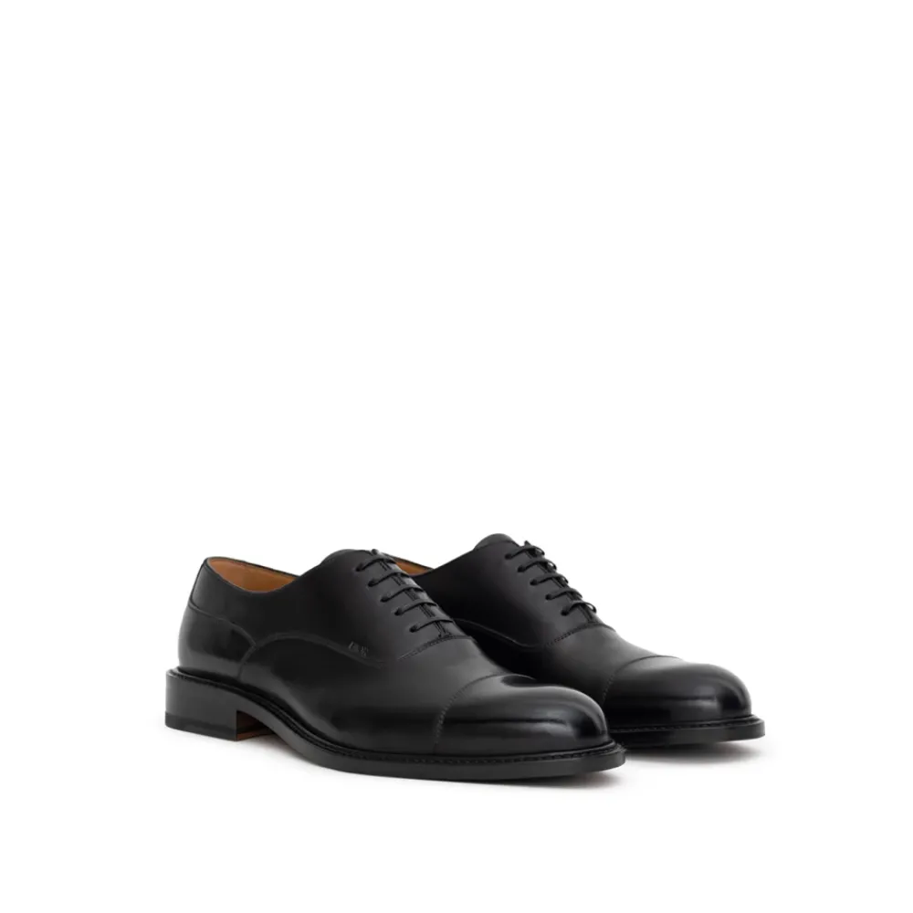 Heren Dior Instappers & Slip Ons|Nette Schoenen^e Leren Oxford Schoen met Veters