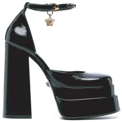 DAMES Versace Pumps^e Leren Plateau Sandalen