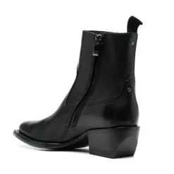 DAMES Golden Goose Laarzen^e Leren Puntige Laarzen