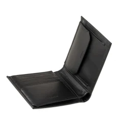 Heren Calvin Klein e Leren RFID Portemonnee Minimalistische Stijl