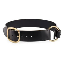 DAMES Chloé Riemen^e leren riem met Maxi gesp