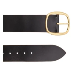 DAMES Chloé Riemen^e leren riem met Maxi gesp