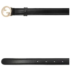 DAMES Gucci e Leren Riem Stijlvol Accessoire