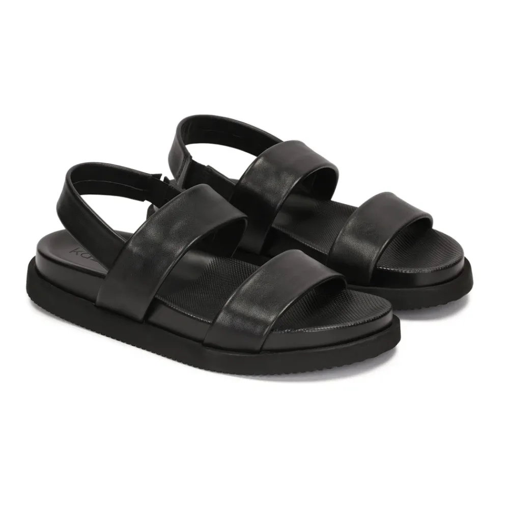 Heren Kazar e Leren Sandalen met Elastische Band