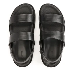 Heren Kazar e Leren Sandalen met Elastische Band