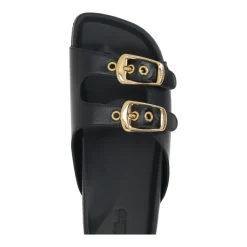 DAMES Chloé e leren slippers