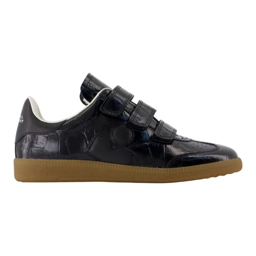 DAMES Isabel Marant Sneakers^e Leren Sneakers - Krokodilreliëf Stijl