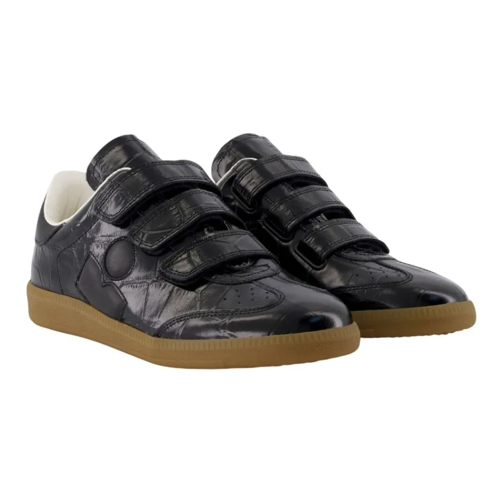 DAMES Isabel Marant Sneakers^e Leren Sneakers - Krokodilreliëf Stijl