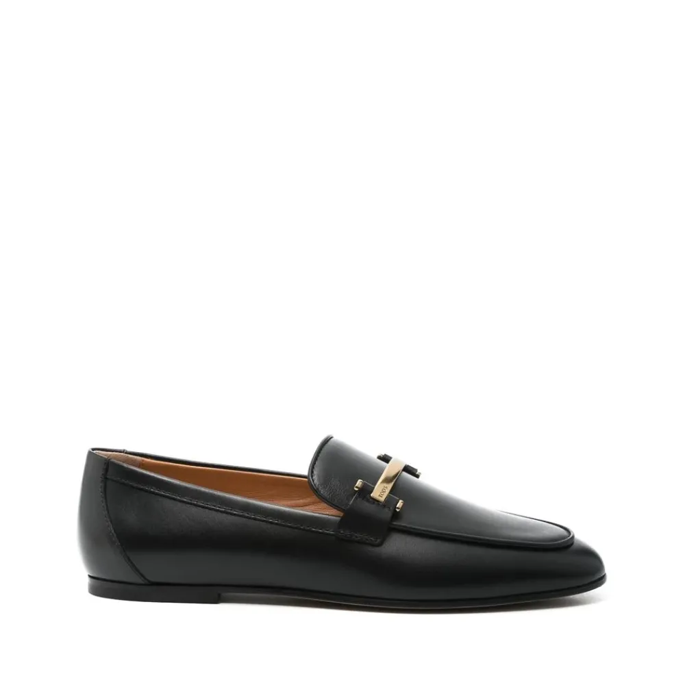 DAMES Tod's Loafers^e Leren Stacked Heel Schoenen