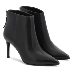 DAMES Kazar Enkellaarsjes^e leren stiletto laarzen met rits aan de achterkant