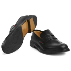 Heren Gucci Instappers & Slip Ons^e Loafer Schoenen Luxe Stijl