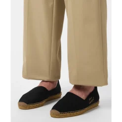 Heren Saint Laurent Espadrilles^e Logo Espadrilles Canvas Rubberen Zool